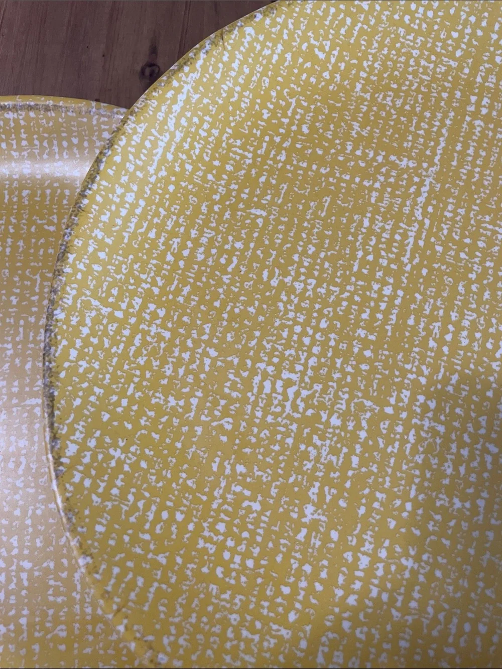 Threshold Yellow Speckledi Melamine Dinner plates - 6
